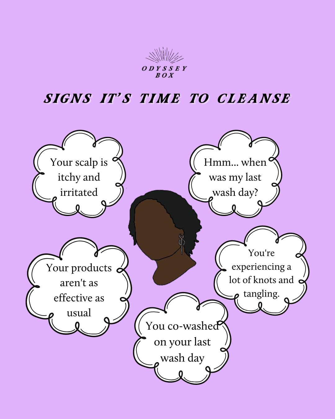 cleanse your natural hair: 5 signs that it's time